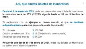 Gu A Para Emitir Una Boleta Electr Nica De Honorarios En El Sii De